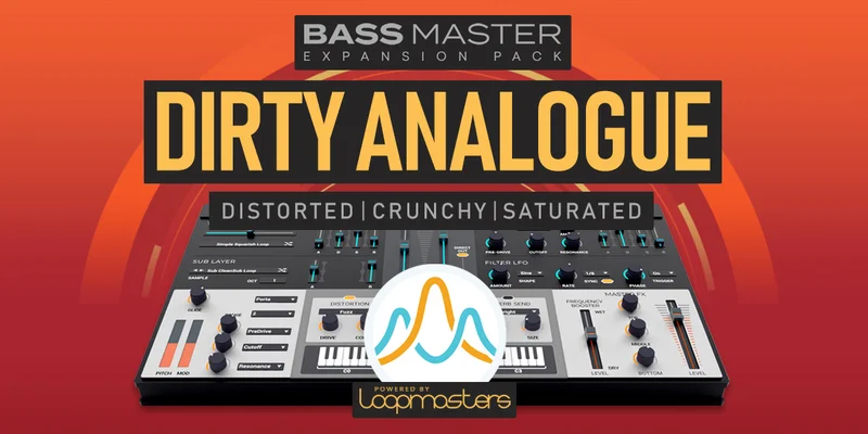 Loopmasters Plugins Bass Master Expansion Pack: Dirty Analogue interface