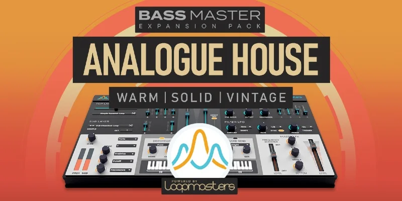 Loopmasters Plugins Bass Master Expansion Pack: Analogue House interface