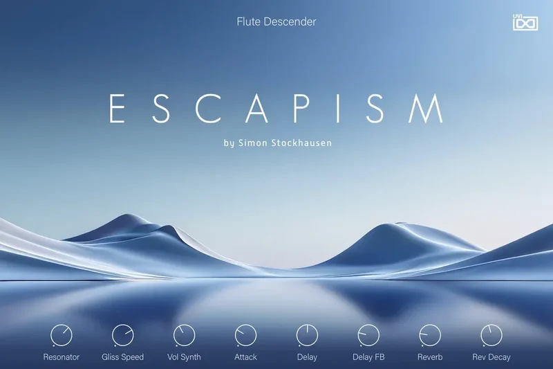 UVI Escapism Expansion for Falcon interface