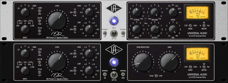 Universal Audio UA LA-6176 Signature Channel Strip interface