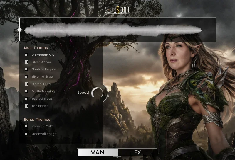 Boom Library Sonuscore Fantasy Vocal Phrases interface