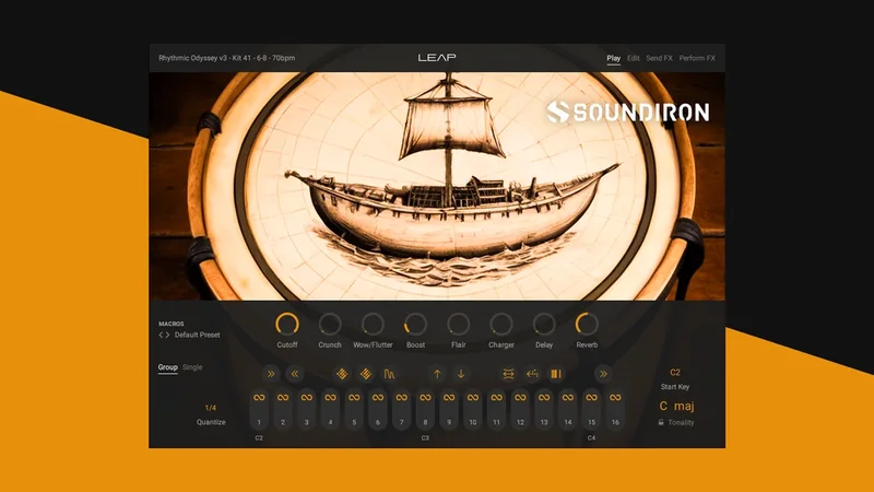 Soundiron Rhythmic Odyssey Vol 3 interface