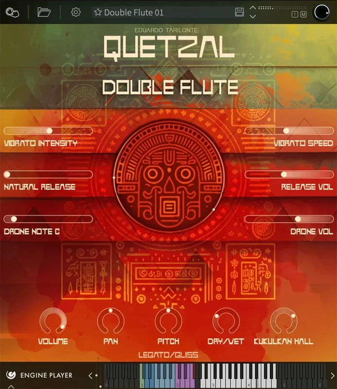 Engine Audio Quetzal interface