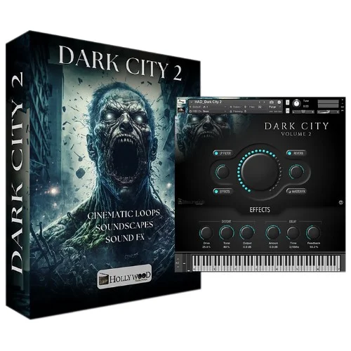 Hollywood Audio Design Dark City 2 interface