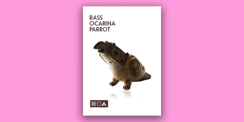Sounds of the Earth Bass Ocarina Parrot interface