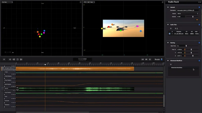 Sound Particles Sound Particles Pro interface