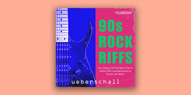 Ueberschall 90s Rock Riffs interface
