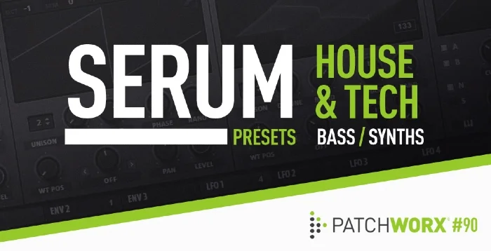 Loopmasters House & Tech - Serum Presets interface