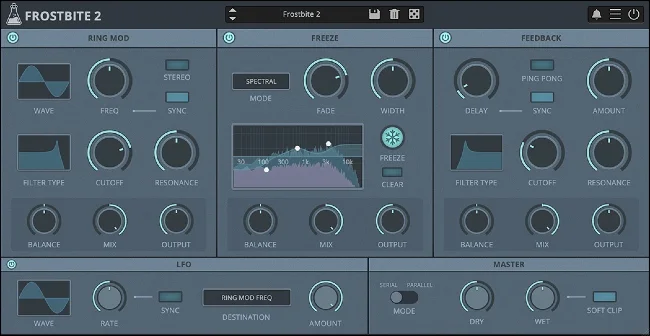 AudioThing Frostbite 2 interface