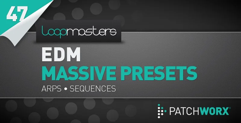 Loopmasters EDM Massive Presets - Arps & Sequences interface