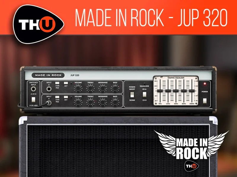Overloud THU Made In Rock JUP 320 v2 interface