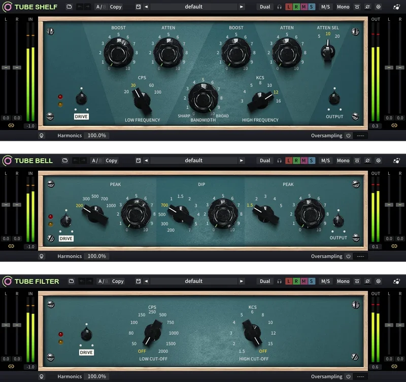 Three-Body Tech Deep Vintage 3-in-1 EQ Bundle interface