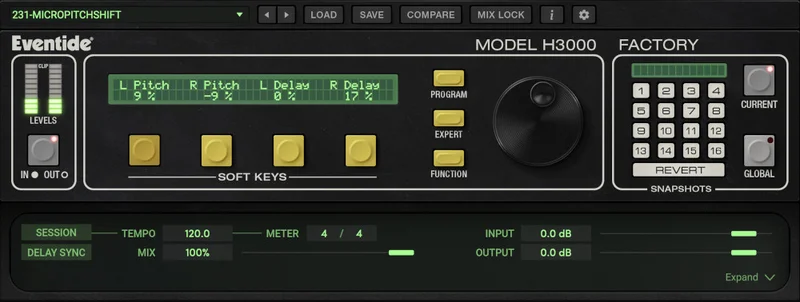 Eventide H3000 Factory Mk II Crossgrade from Mk I interface