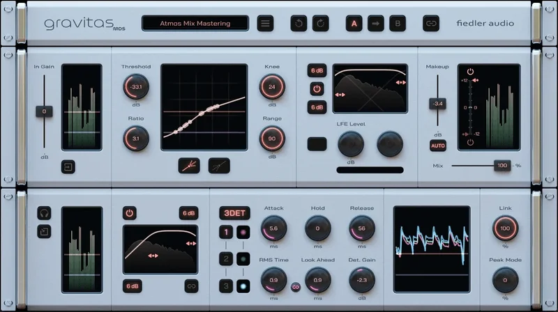Fiedler Audio Gravitas MDS interface