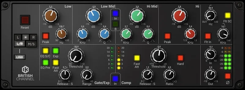 IK Multimedia British Channel interface
