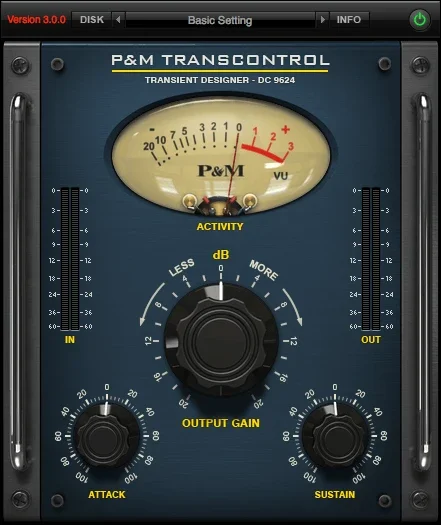 Plug and Mix Transcontrol interface