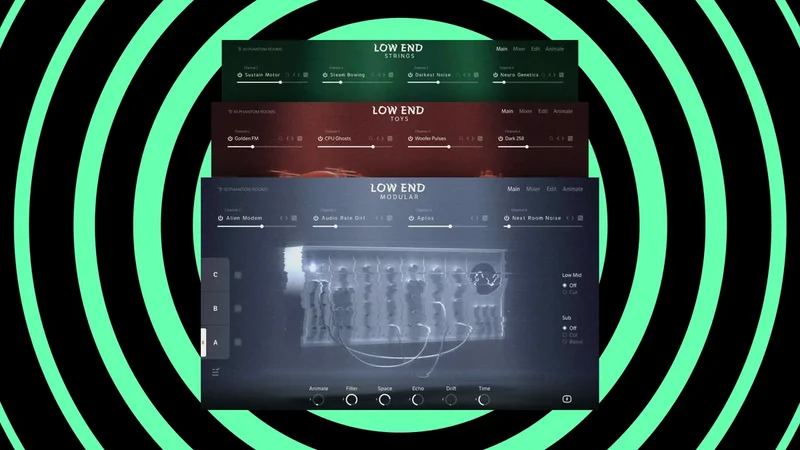 10 Phantom Rooms Low End Bundle interface