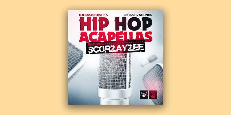 Monster Sounds Scorzayzee - Hip Hop Acapellas interface
