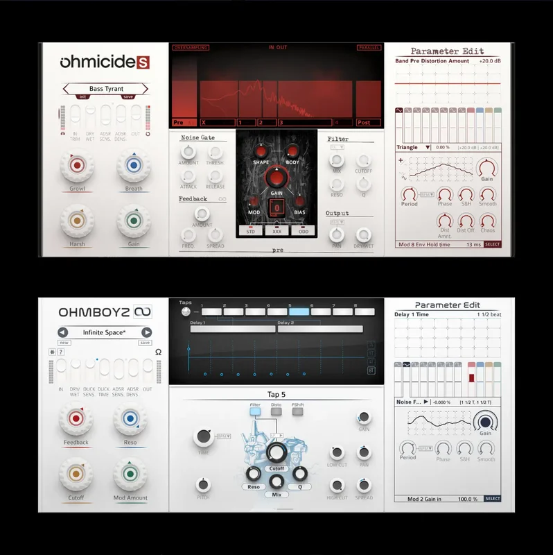 Ohmforce Ohmicide-S & Ohmboyz Infinity Bundle interface