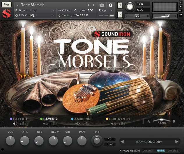 Soundiron Tone Morsels interface