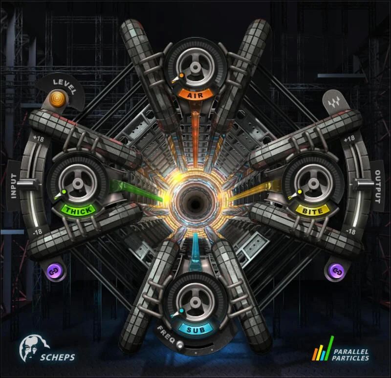 Waves Scheps Parallel Particles interface