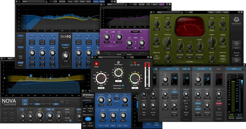 Tokyo Dawn Labs + OD Production Bundle interface