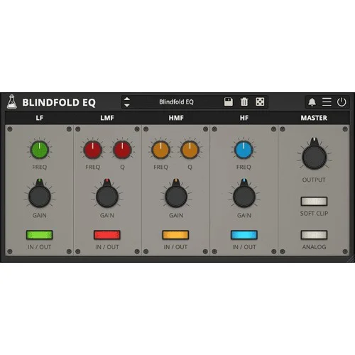 AudioThing Blindfold EQ interface