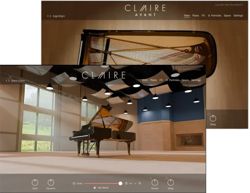 Native Instruments Claire Bundle interface