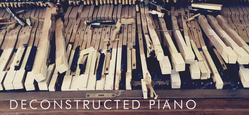 Cinematique Instruments Deconstructed Piano interface