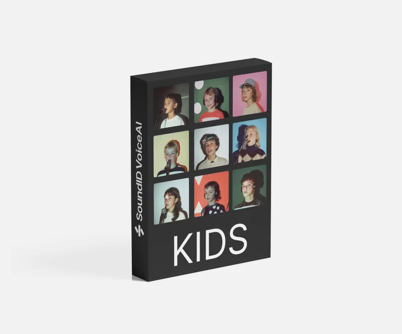 Sonarworks SoundID VoiceAI Kids Voices Expansion Pack interface