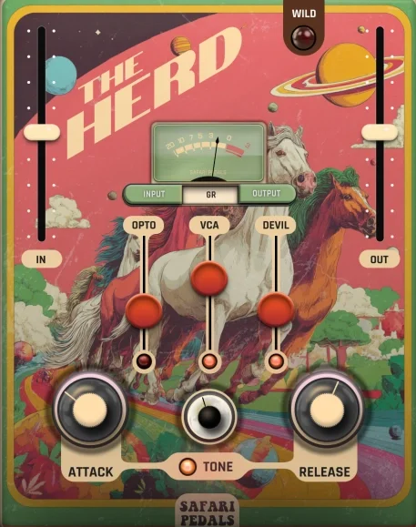 Safari Pedals The Herd interface