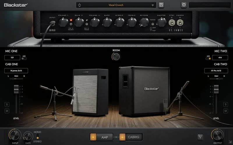 Blackstar St. James 6L6 interface