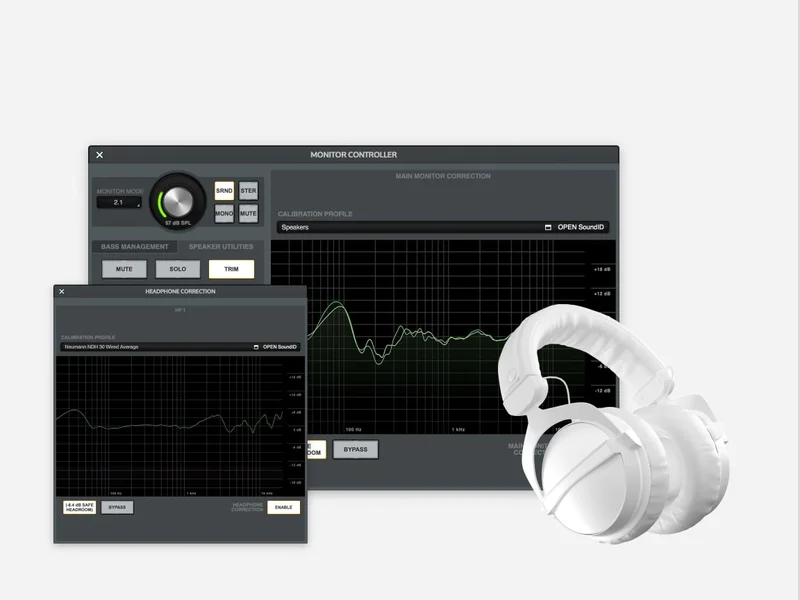 Sonarworks SoundID Reference for Headphones and Apollo Monitor Correction Add-on Bundle interface