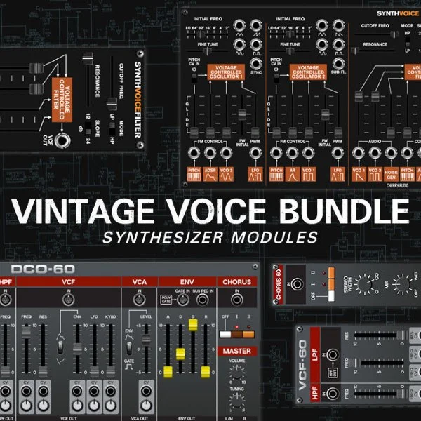 Cherry Audio Vintage Voice Bundle interface