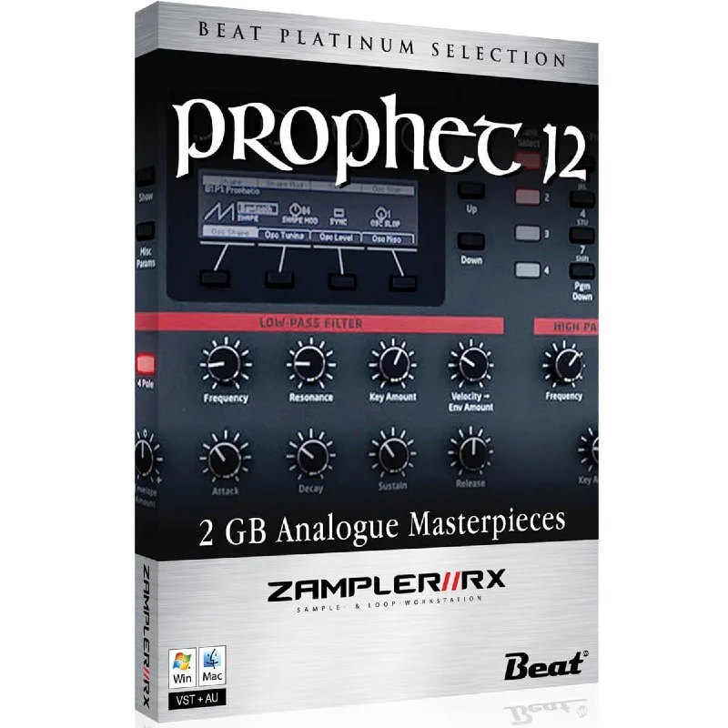 Beat Zampler Expansion: Prophet-12 interface