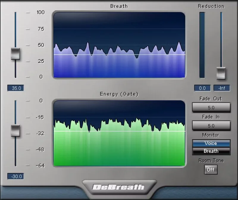 Waves DeBreath interface