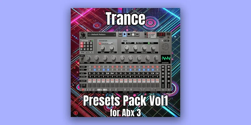 Audio Blast Abx3 Trance Presets interface