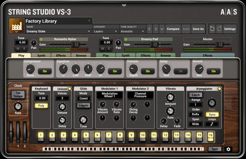 AAS String Studio VS-3 Upgrade from VS-1 or VS-2 interface
