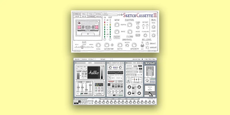 Aberrant DSP Digitalis + SketchCassette II Bundle interface