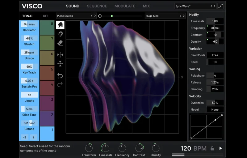 Forever 89 Visco 2.0 interface
