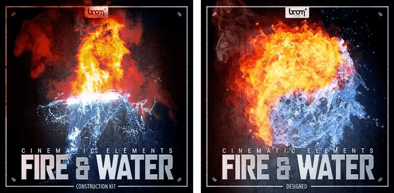 Boom Library Cinematic Elements: Fire & Water - Bundle interface
