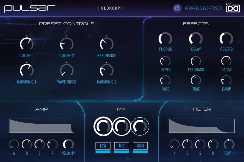 UVI Pulsar Expansion for Falcon interface