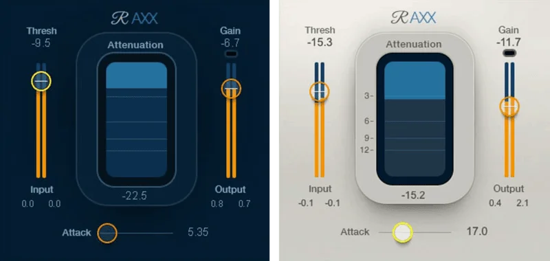 Waves Renaissance Axx interface