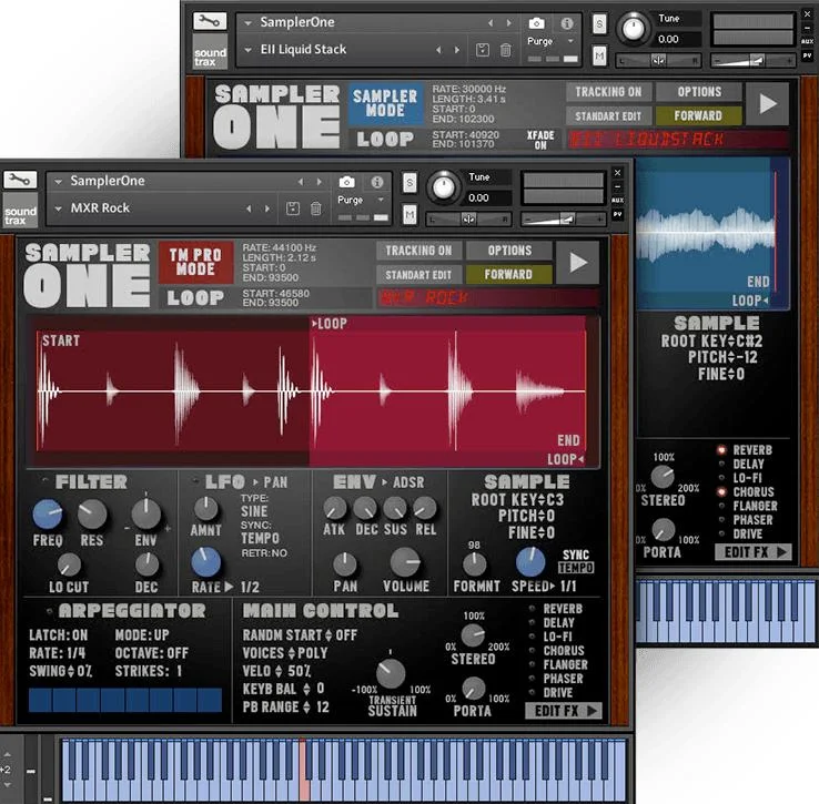 Loot Audio Sampler One interface