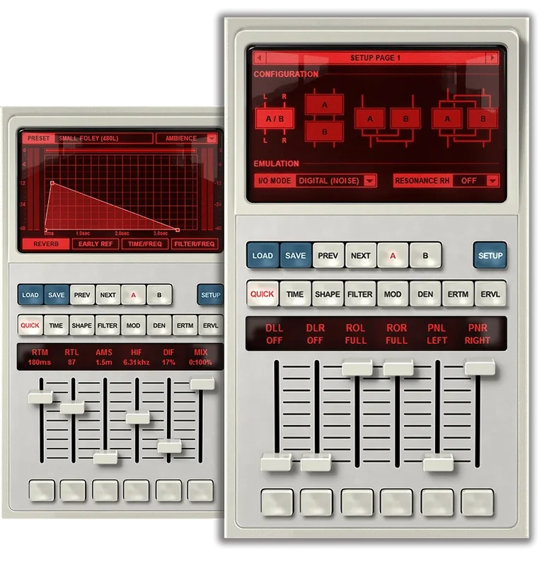 Relab LX480 Complete interface