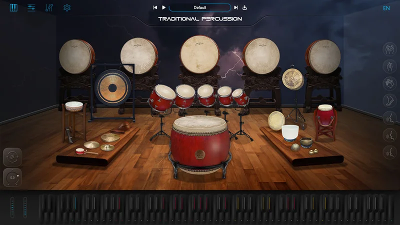 Ample Sound Ample China Traditional Percussion interface
