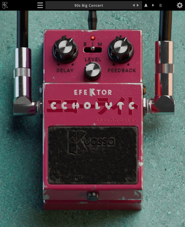 Kuassa EFEKTOR Echolyte interface