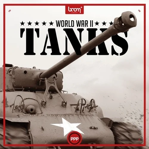 BOOM Library World War 2 Tanks interface
