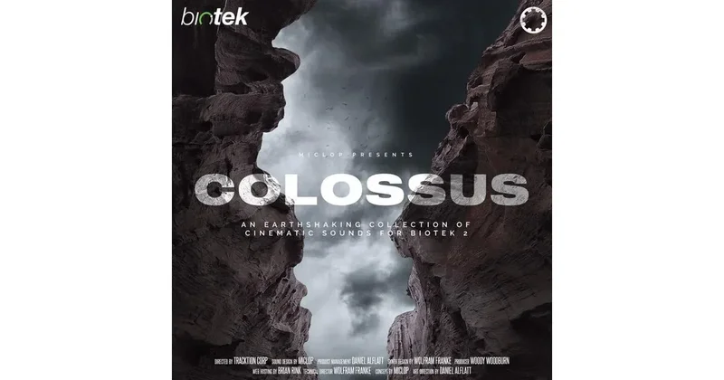 Tracktion Colossus for BioTek interface