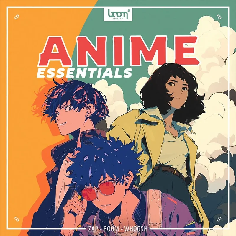 BOOM Library Anime Essentials interface